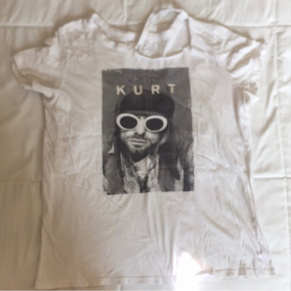 American eagle Kurt Cobain t shirt
